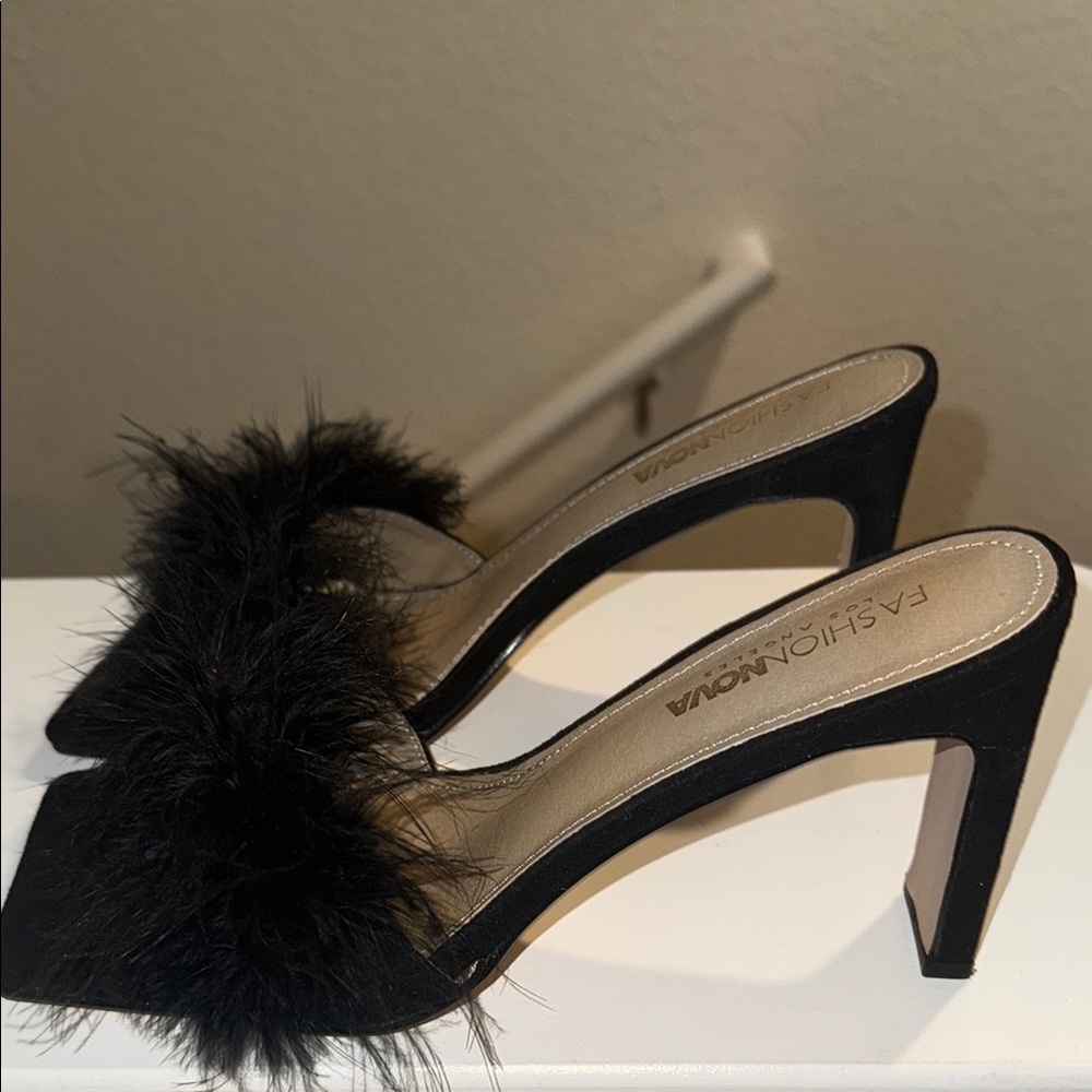 Fashion Nova Fury Mules
